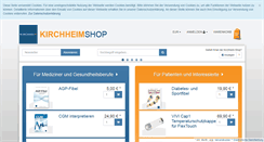 Desktop Screenshot of kirchheim-shop.de
